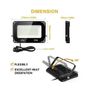 Onforu 2 Pack 50W LED Work / Flood Light Outdoor 5000lm LED Work Light IP66 Waterprof Image 2