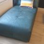 C corner leather sofa and leather suede chaise lounge Image 7