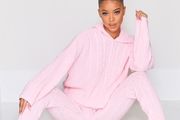 PLT pink cable knit Co ord set