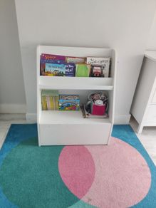 IKEA toy storage and book shelf bergig