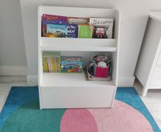 IKEA toy storage and book shelf bergig