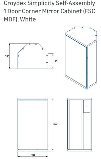 Corner Bathroom Cabinet