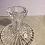Waterford Crystal Candle Holder Holder Pillar Candlestick Signed Glass Cut. NO26. Image 3