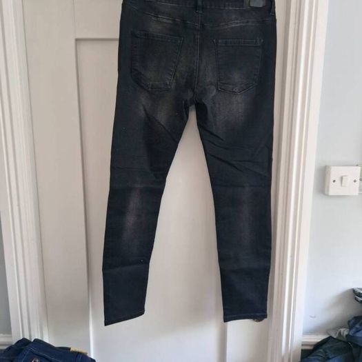 POCO Saturday night womens jeans bnwt size 16 black.