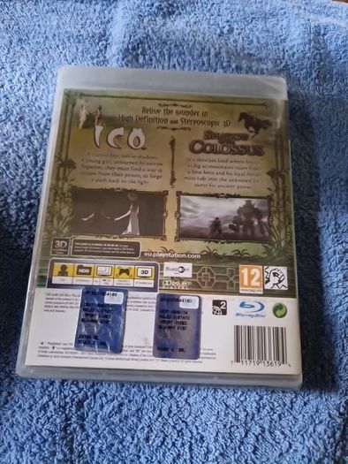 Ico & Shadow of Colossus Brand new sealed PlayStation3 Ps3 Games Original