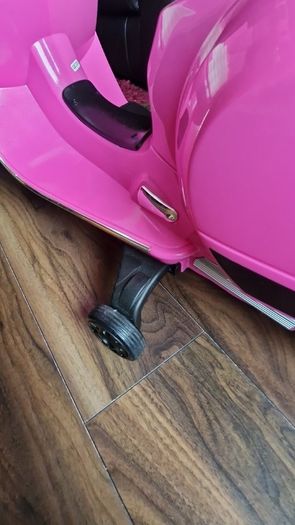Vespa Pink Electric Scooter