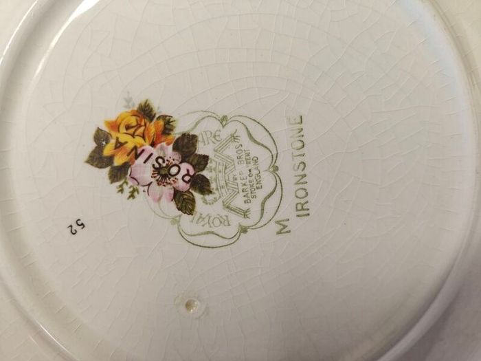 Vintage English Ironstone Tea Set from Royal Brampton