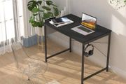 NEW SALE | Writing Computer Desk, Office Work Desk for student and worker, Laptop Table with Storage Bag and Headphone Hook,Modern Simple Style Desks for Bedroom, Home, Office(80x50x75cm)