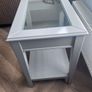 Side Table Ikea Liatorp grey/glass Image 3