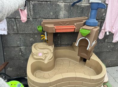 Step 2 water pump and splash
