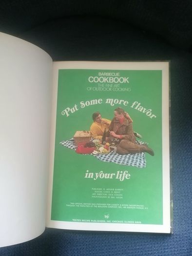 Vintage 1972 Gourmet Barbecue Cookbook