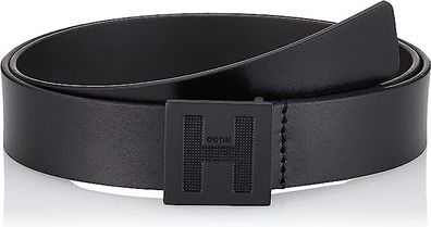 HUGO women's leather belt Karlie 3 cm, 50480611 black (L/95) & ( XL / 100 )