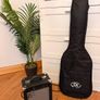 SX SE1 Electric Guitar Pack with 10 Watt Amp | Black Image 2