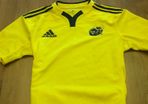 Munster Rugby Adidas Jersey Yellow Mens Size L -Very Rare