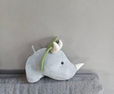3d Soft Plush Dinosaur wall decoration