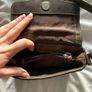 Genuine leather Osprey crossbody mini satchel bag Image 5