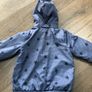 H&M Navy Hooded Jacket (12-18 mths) Image 4