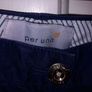 Navy Chino city shorts Per Una size 8 Image 4