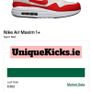 Premium Nike Air Max 1 Maxim +1 Sport Red Image 5