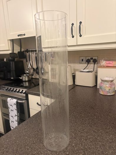 glass vase/tube REDUCTION