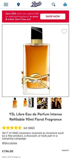 YSL Libre EDP Intense - 90ml