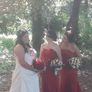 Burgendy Bridesmaids dresses for sale Image 3