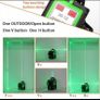 New Laser Level 12 Lines 3D Level Self-Leveling 360 Horizontal And Vertical Cross Super Powerful Green Laser Level kit Image 5