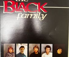 The Black Family vinyl record in nm condition with inner lyrics sheet
