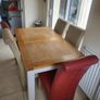 Extendable Dining Table with 6 chairs Image 2