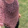 Heading off to EP? Amazing crochet sequin poncho Image 2