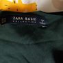 Green Velvet knee length dress M Image 6