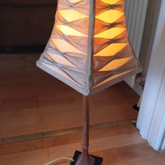 Lewis Table Lamp with Pleated Shade