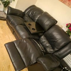 3 seater and chair