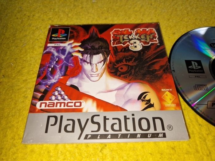 Tekken 3 PlayStation1 Ps1 PlayStation2 Ps2 Games Original