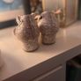 Girls Next formal gold glitter shoes size 2 Image 2