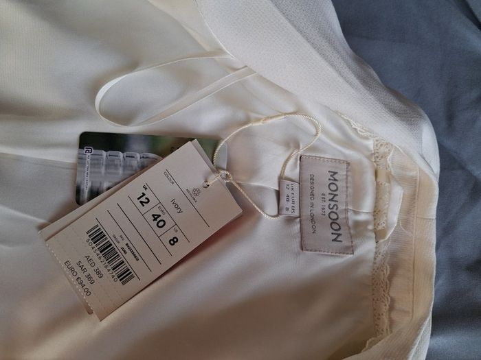 Monsoon Crop Ivory Jacket