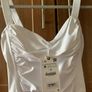BNWT White Zara Dressy Bodysuit Image 2