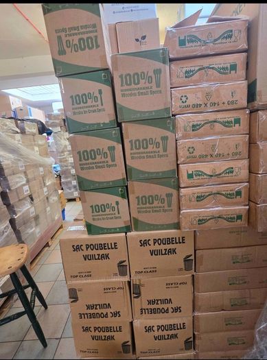 Packaging and equipment for sale