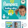 1.5 packs Pampers Nappies size 8 Image 2