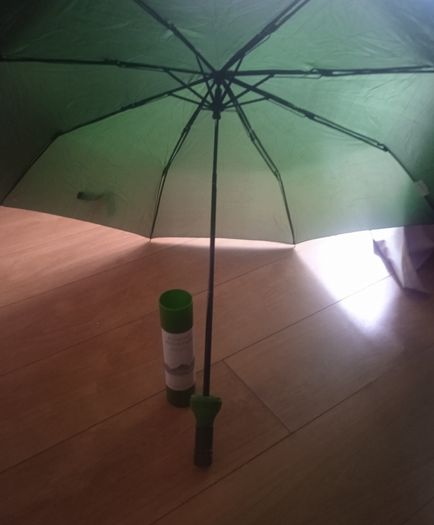 Wine bottle umbrella