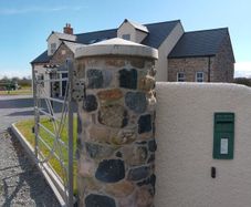 Stone pillars