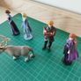 vintage Disney Frozen Figures  Full Set for 10e Image 3