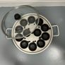 Vogue Aluminium Egg Poacher 35cm Image 2