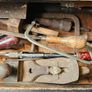 Carpenter's tool case with tools Image 3