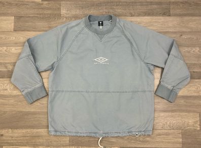 Pretty Green X Umbro Drill Top Sweatshirt Mens Large Liam Gallagher