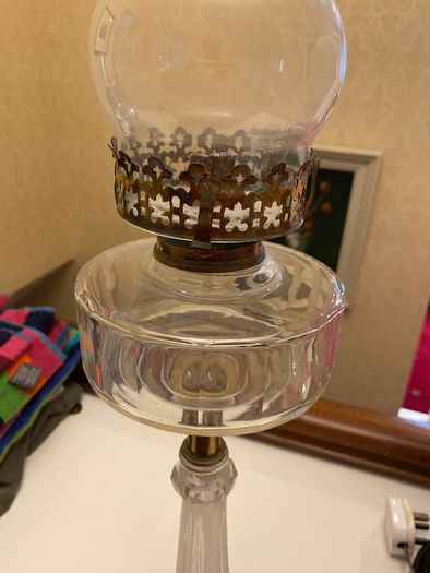 Oil  lamp early 1900's