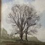Original Irish Watercolour Painting -  "Top of the Hill" by John J. Marshall (55 x 45 cm) Image 5