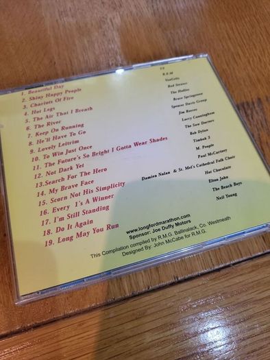 Hot Legs Longford Marathon The Soundtrack CD