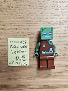 lego min088 browned zombie, set 21178, 21256, 21254