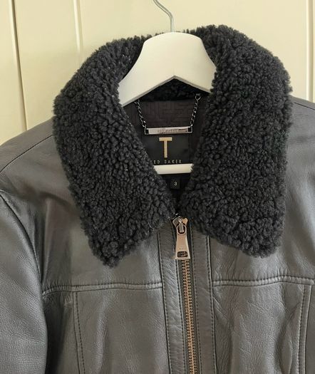 Black Ted Baker leather jacket
